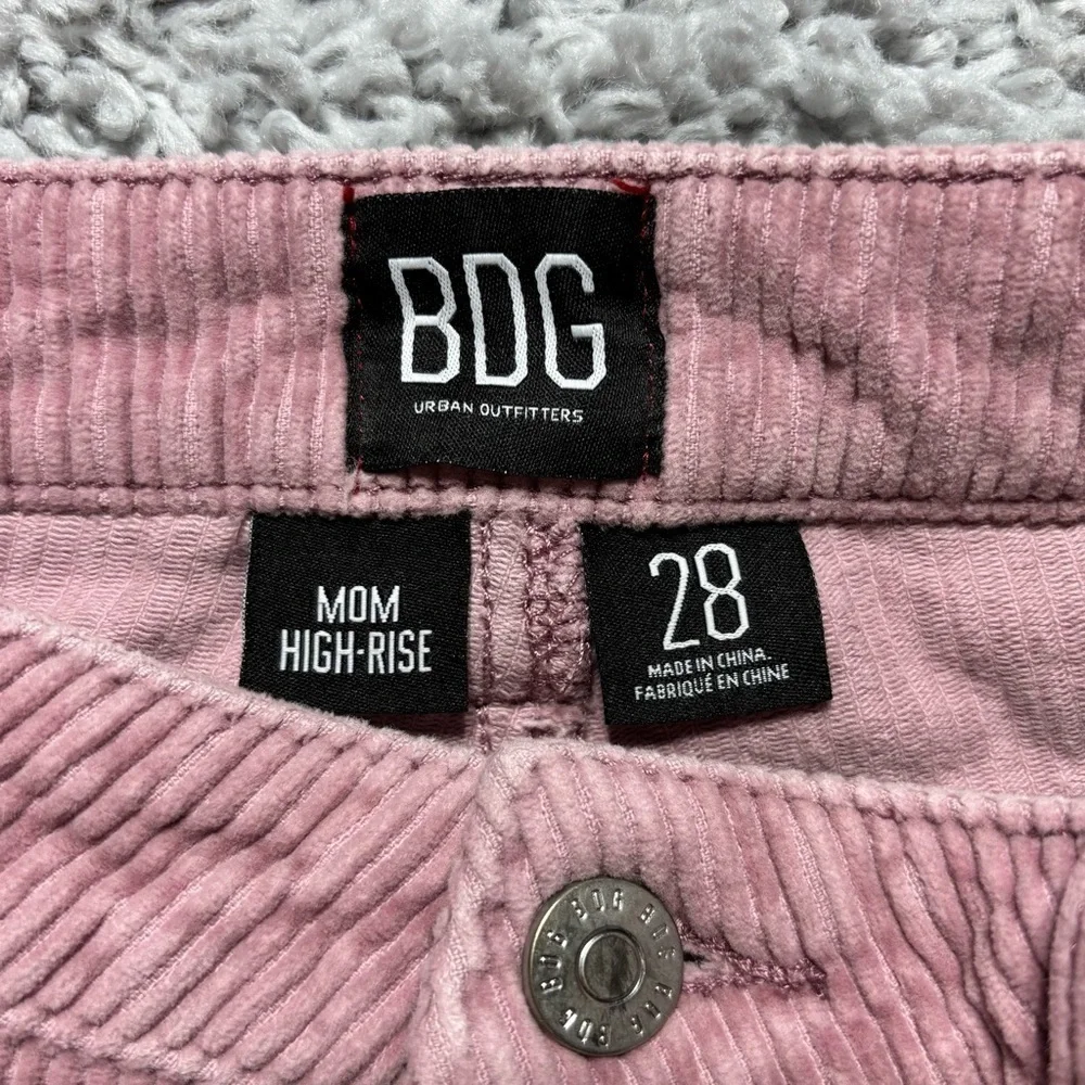 BDG Pants Womens 28 Corduroy Mom High Rise Urban Outfitters Girly Streetwear - Picture 2 of 4